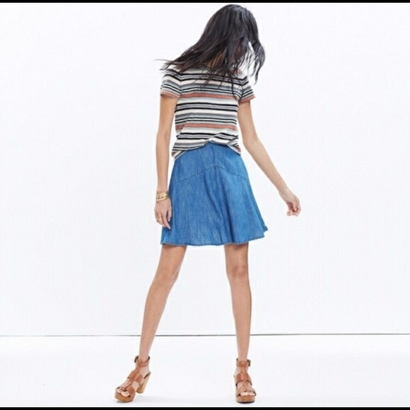 Madewell Dresses & Skirts - Madewell Denim Piazza Skirt